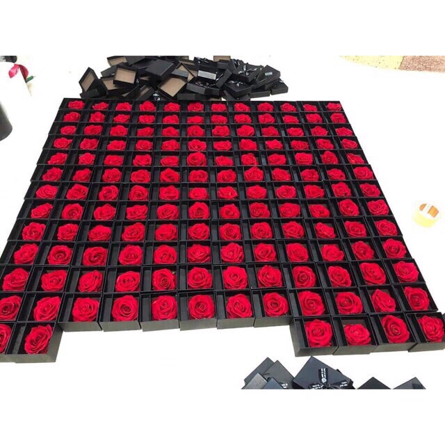 Quà tặng bạn gái - hộp hoa kèm son siêu chanh sả 😍😍😍 | BigBuy360 - bigbuy360.vn