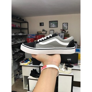 [Freeship+BOX TAG ] Giày V old school phối xám đen