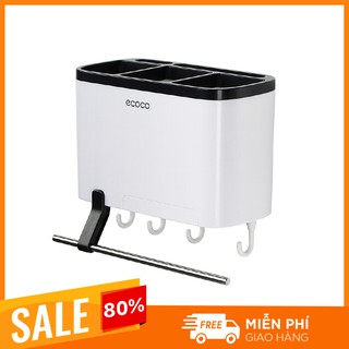 💥FREESHIP💥Hộp Đựng Đũa Thìa Đồ Nhà Bếp Ecoco E1801, Kệ Đựng Muỗng Thông Minh, Đa Năng, Tiện Lợi