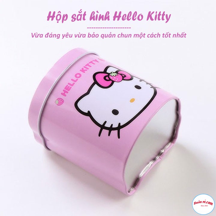 Hộp Chun Buộc Tóc HELLO KITTY Đáng Yêu Cho Bé - 00170