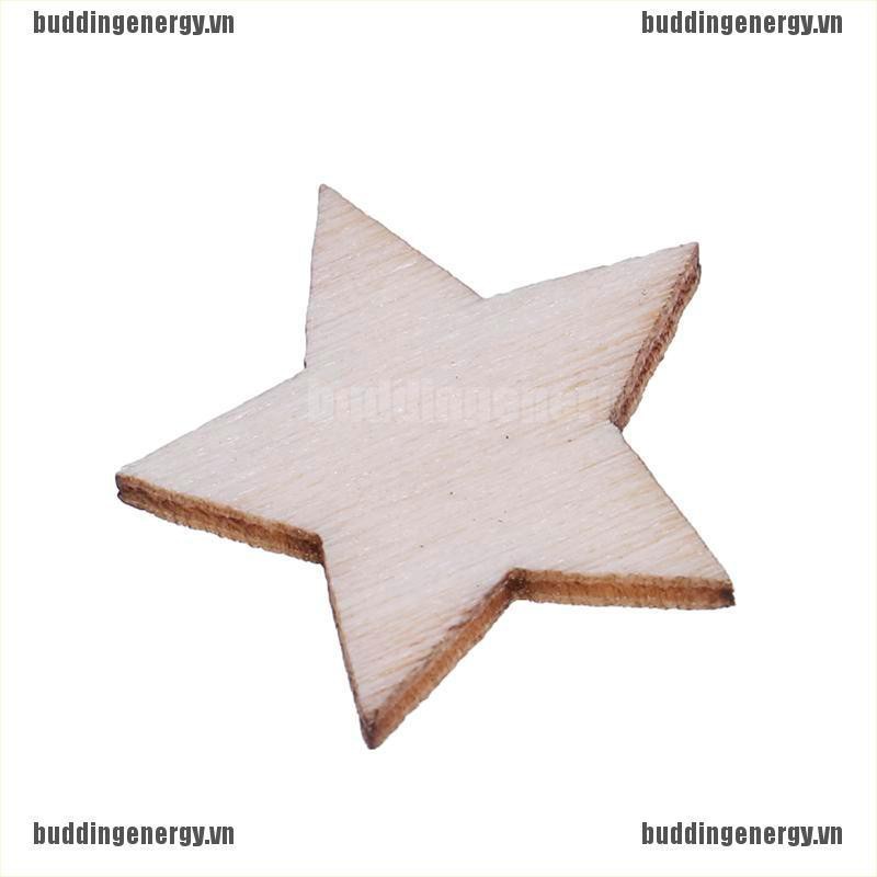 Bộ 100 Ngôi Sao Gỗ Trang Trí Tiệc Cưới