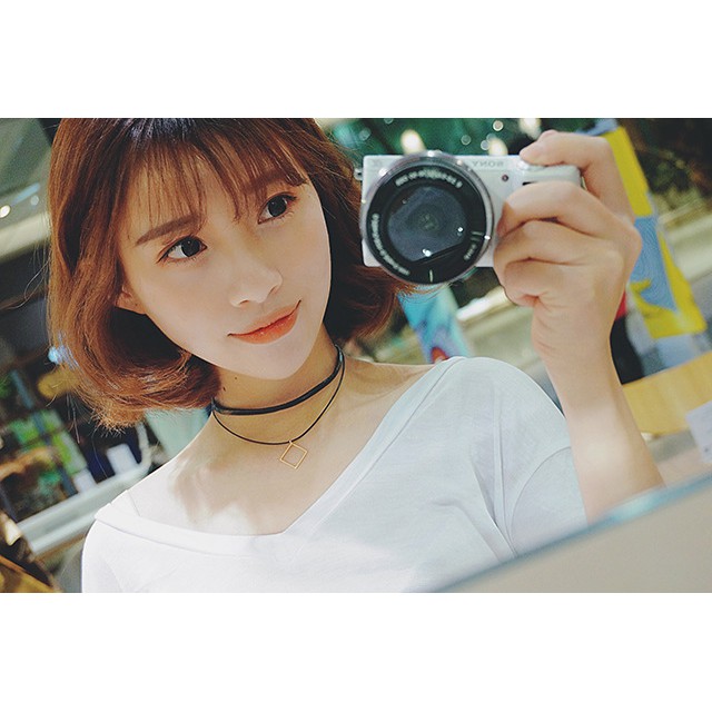 CHOKER 2 TẦNG MẶT VUÔNG