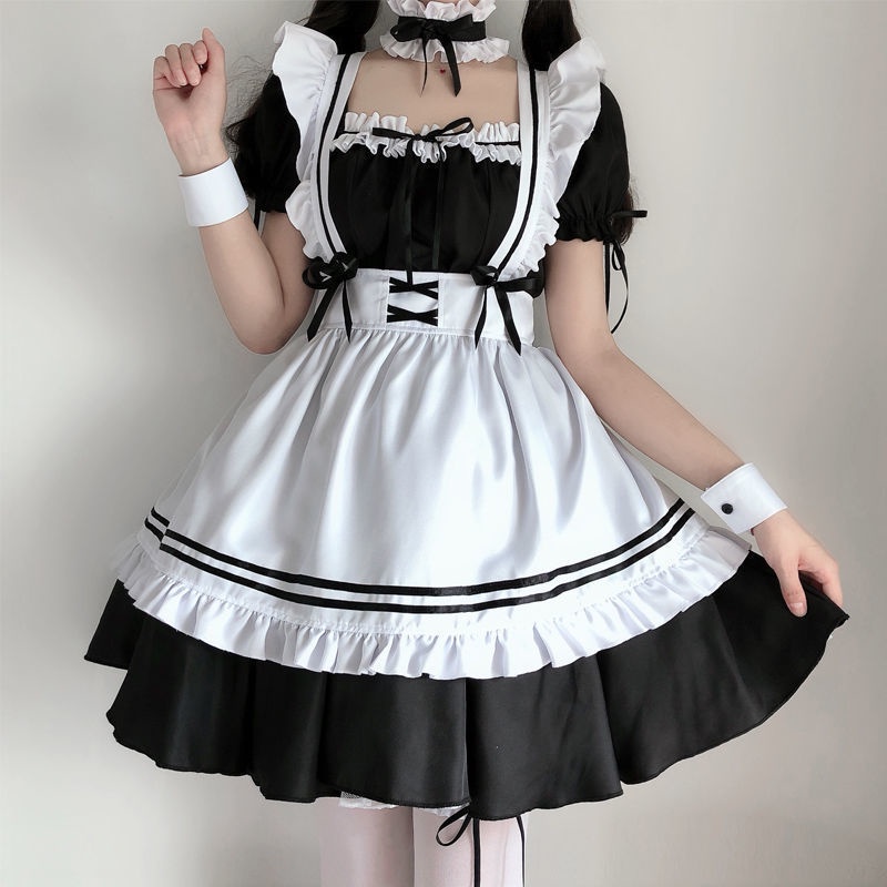 Đầm Lolita Phong Cách Nhật Bản Dễ Thương Xinh Xắn Cho Nữ