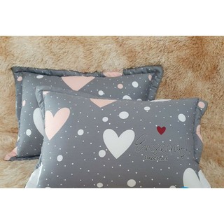 .. vỏ gối 1 đôi, vỏ gối nằm cotton 45x65