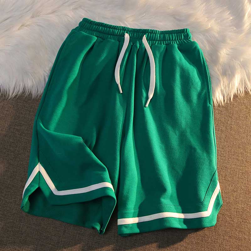 Quần Short Thể Thao Dây Rút Phối Màu Thời Trang Mùa Hè Mới Cho Nữ