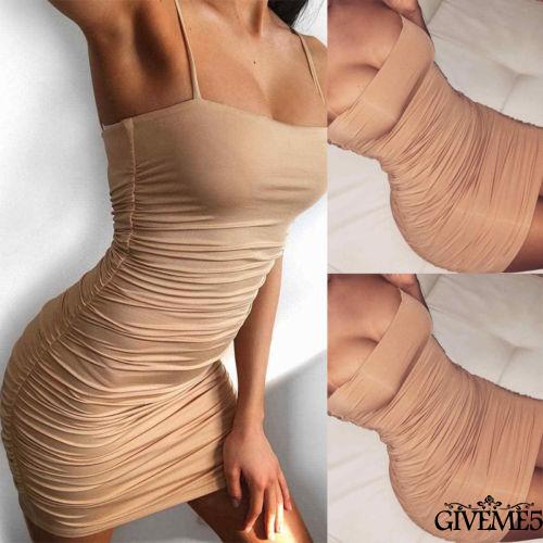 Đầm Dây Ôm Dáng Hở Lưng Quyến Rũ Dành Cho Nữ