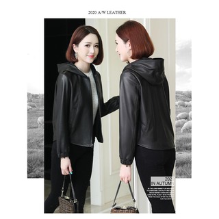 Áo Khoác Da Nữ Cao Cấp AKDN-05 (SP Bảo Hành)