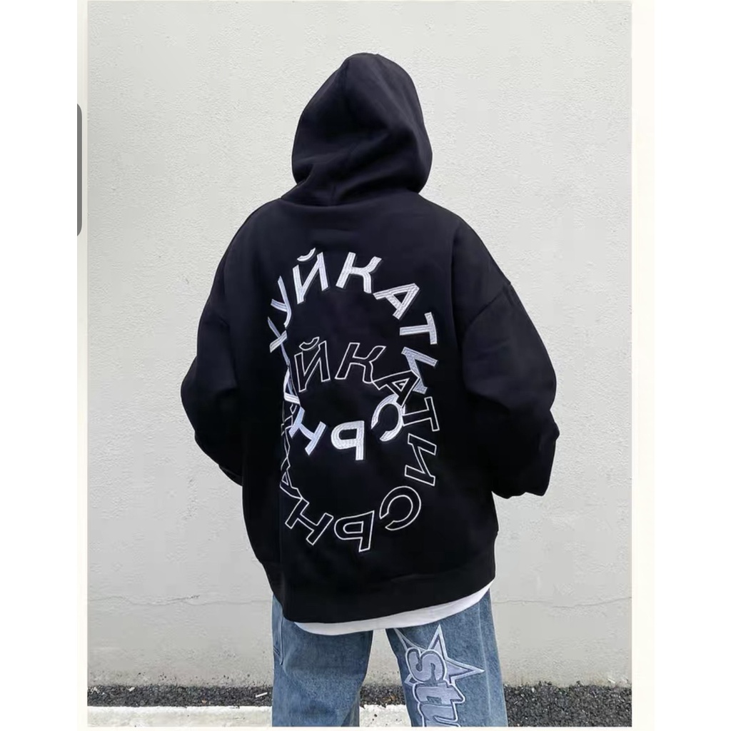 Áo hoodie IN CHỮ TO.RA .Áo chất nỉ cottong dày dặn siêu hót