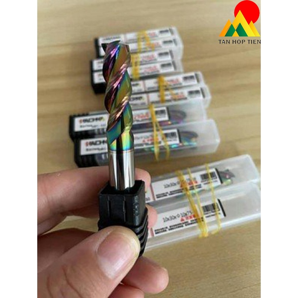 Dao phay nhôm CNC phủ DLC 3me 1-2-3-4-6-8mm