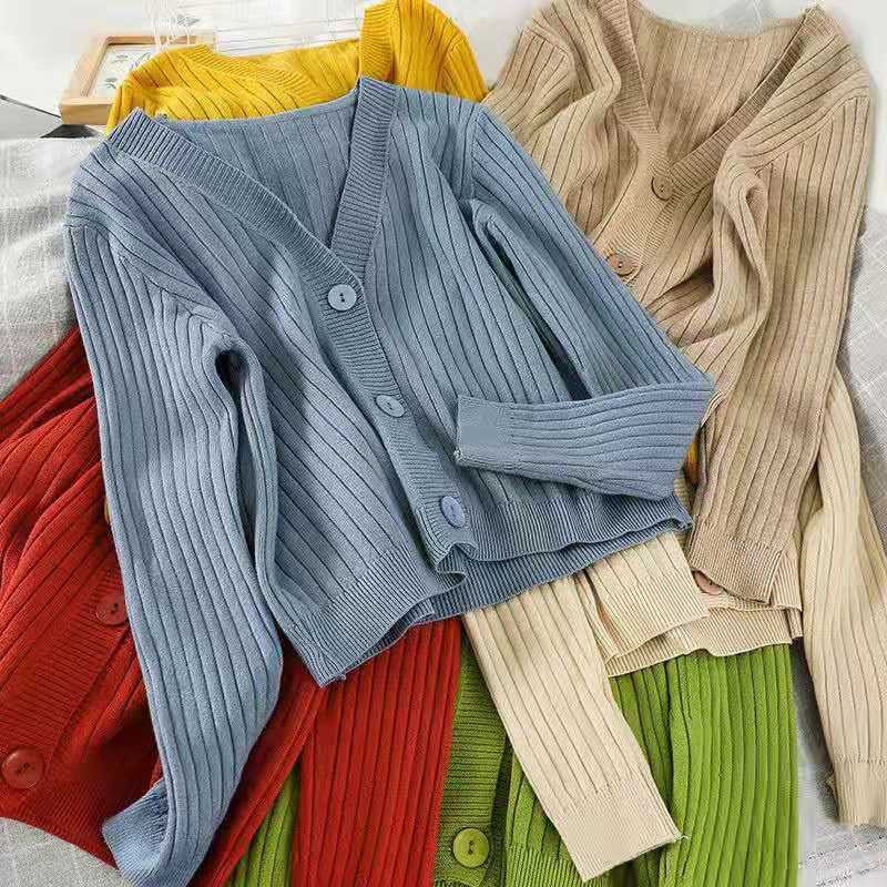 ÁO KHOÁC LEN CARDIGAN NGẮN CHO NỮ, ÁO LEN MỎNG KHOÁC NGOÀI CHẤT ĐẸP