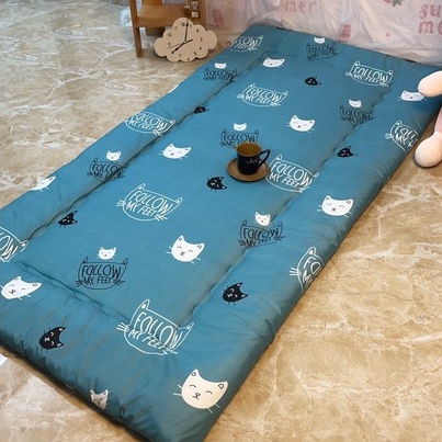 Đệm Ngủ Văn Phòng , Nệm Topper Nệm Đa Năng Du Lịch Tiện Lợi Size 90X190Cm Gấp Gọn Tiện Lợi