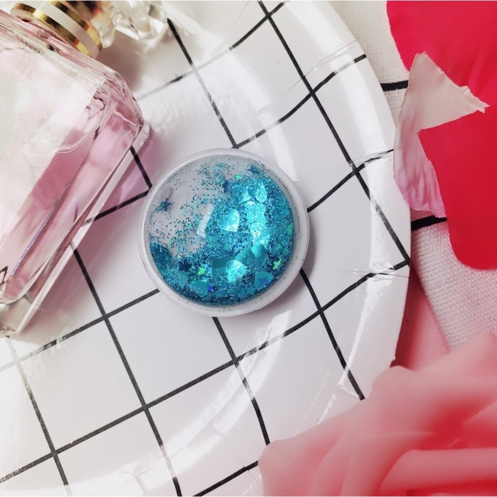 Giá đỡ điện thoại phối kim tuyến nước lấp lánh nhiều màu sắc dễ thương | BigBuy360 - bigbuy360.vn