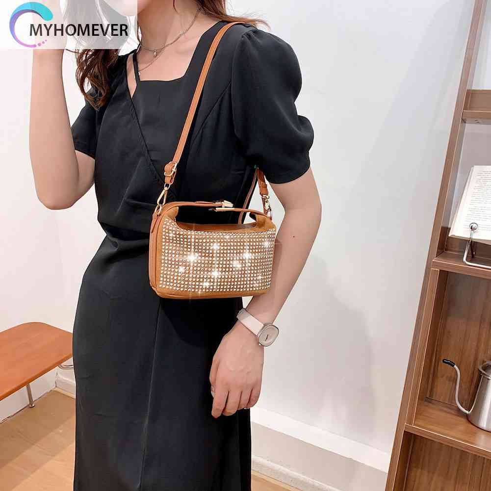 Túi Đeo Chéo Đính Đá Thời Trang Cho Nữ