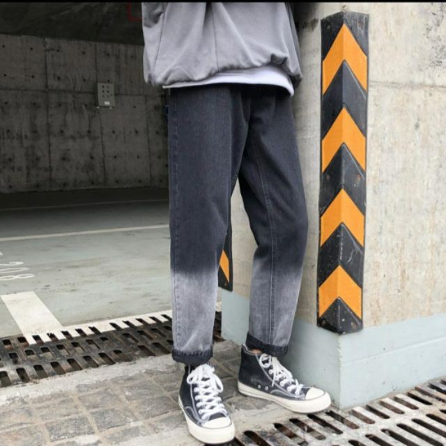 Quần Jean Ulzzang Ombre Loang Khói | BigBuy360 - bigbuy360.vn