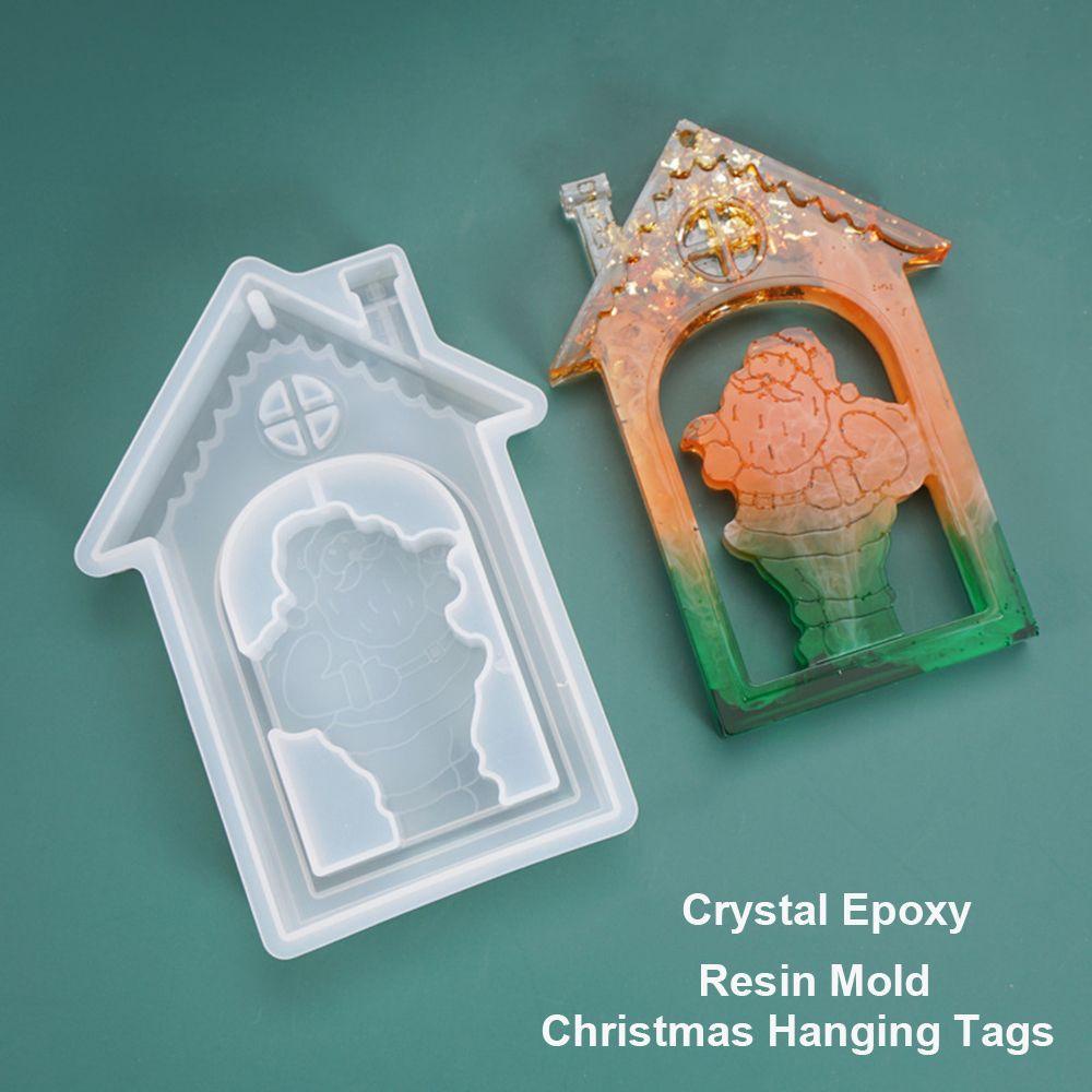 Khuôn Nhựa Làm Đồ Thủ Công Chất Lượng Cao|Khuôn Silicone Làm Trang Sức Hình Ông Già Noel