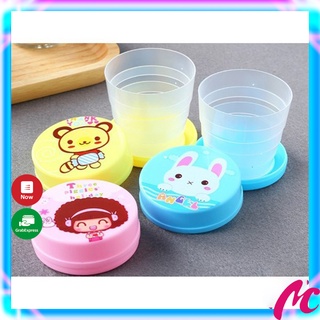 Cốc Nhựa Gấp Gọn Họa Tiết Hoạt Hình_MC467