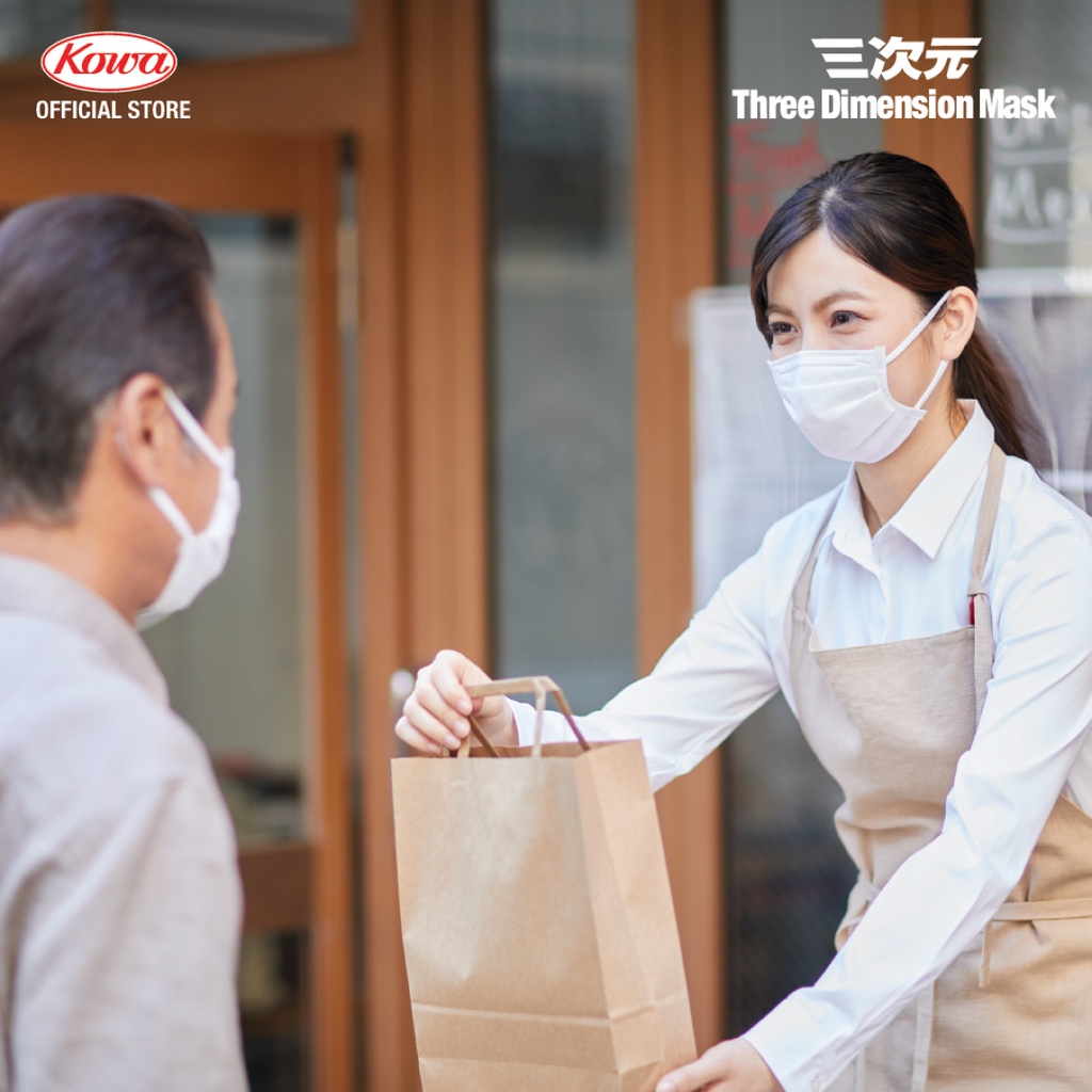 Gói 5 Khẩu Trang Y Tế Kháng Khuẩn Three Dimension Thiết Kế 3D -Size S