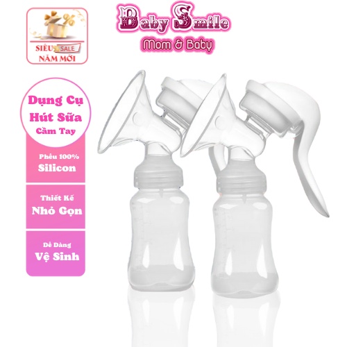Máy Hút Sữa Bằng Tay Cho Mẹ,Máy Vắt Sữa Massage Bầu Ngực,Vắt Sữa Bằng Tay Giúp Mẹ Lấy Sữa Tiện Lợi