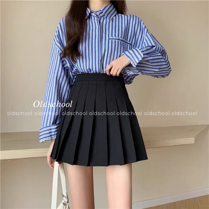 CHÂN VÁY TENNIS ULZZANG (ảnh thật/sẵn/video)