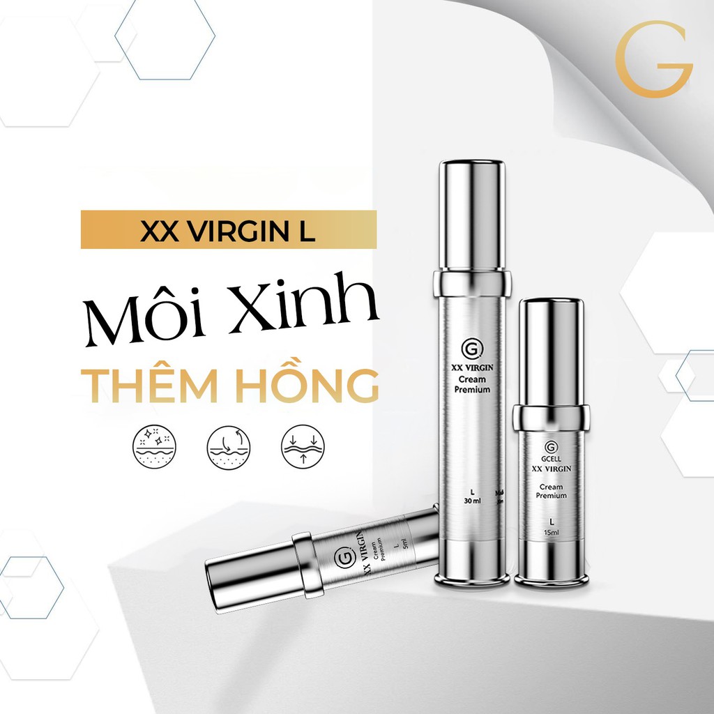 [ XXVIRGIN LIP ] - KEM LÀM HỒNG MÔI - Xvirgin Hàn Quốc