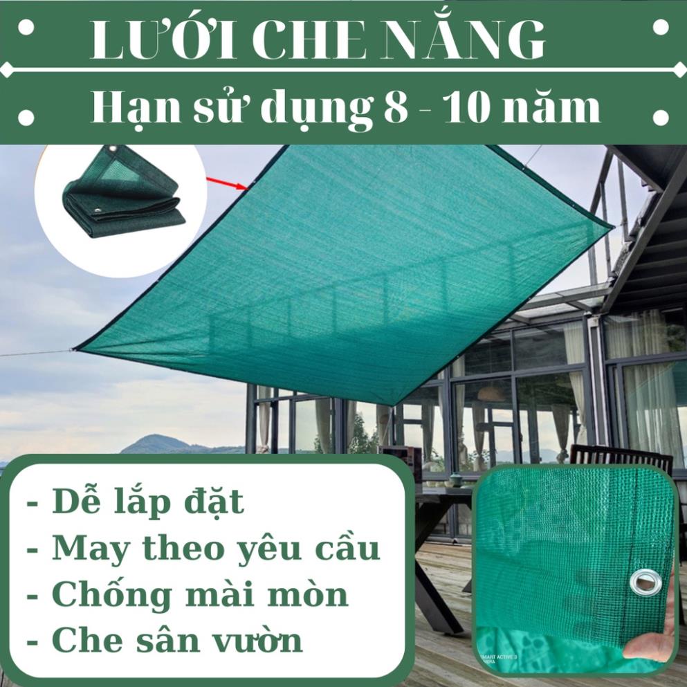 Lưới Che Nắng - May Viền Đóng Khoen Sẵn  - Nhựa Nam Việt [Mã BMLT35 giảm đến 35K đơn 99K