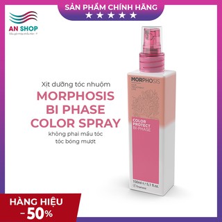 Xịt dưỡng tóc nhuộm chăm sóc tóc bóng mượt dưỡng ẩm giữ bền màu tóc đẹp sáng bóng FRAMESI MORPHOSIS BI PHASE COLOR SPRAY