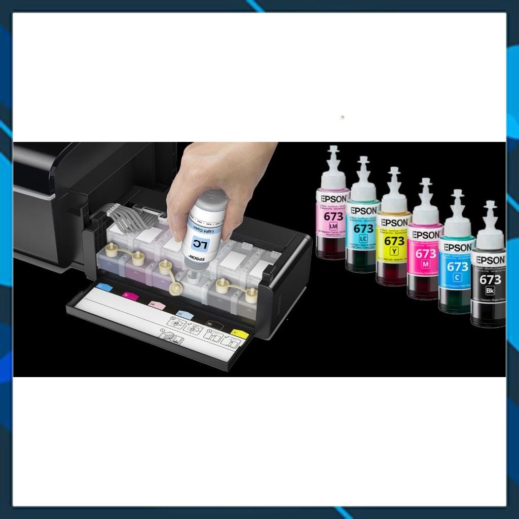 MỰC ZIN THEO MÁY EPSON L SERIES 805 - 1800- HÀNG BÁN NGUYÊN BỘ MÃ 673-674