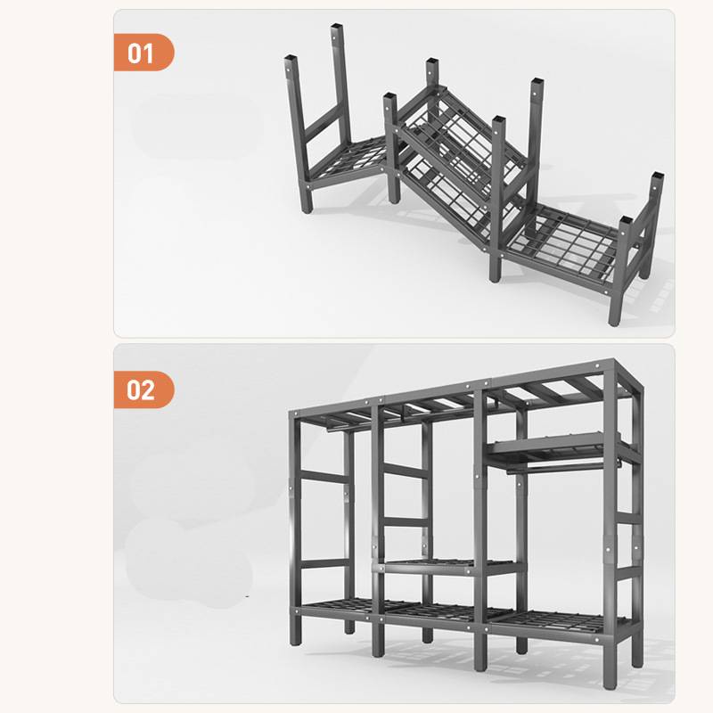 Tủ vải biến hình, tủ đựng quần áo khung thép cacbon sơn tĩnh điện cao cấp 1m7 nhập khẩu bảo hành 24 tháng