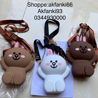 Túi thỏ silicon mới