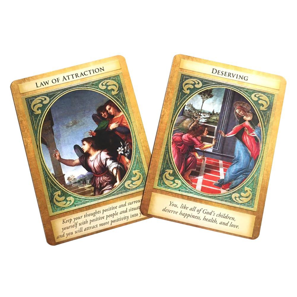 Bộ Archangel Gabriel Oracle Tarot Cards V8 Bài Bói New