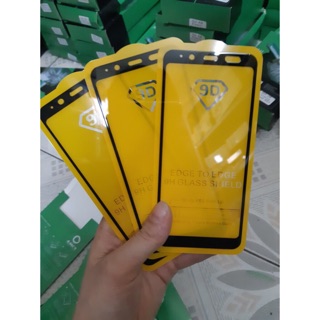 Kính cường lực full 9d samsung a6 plus