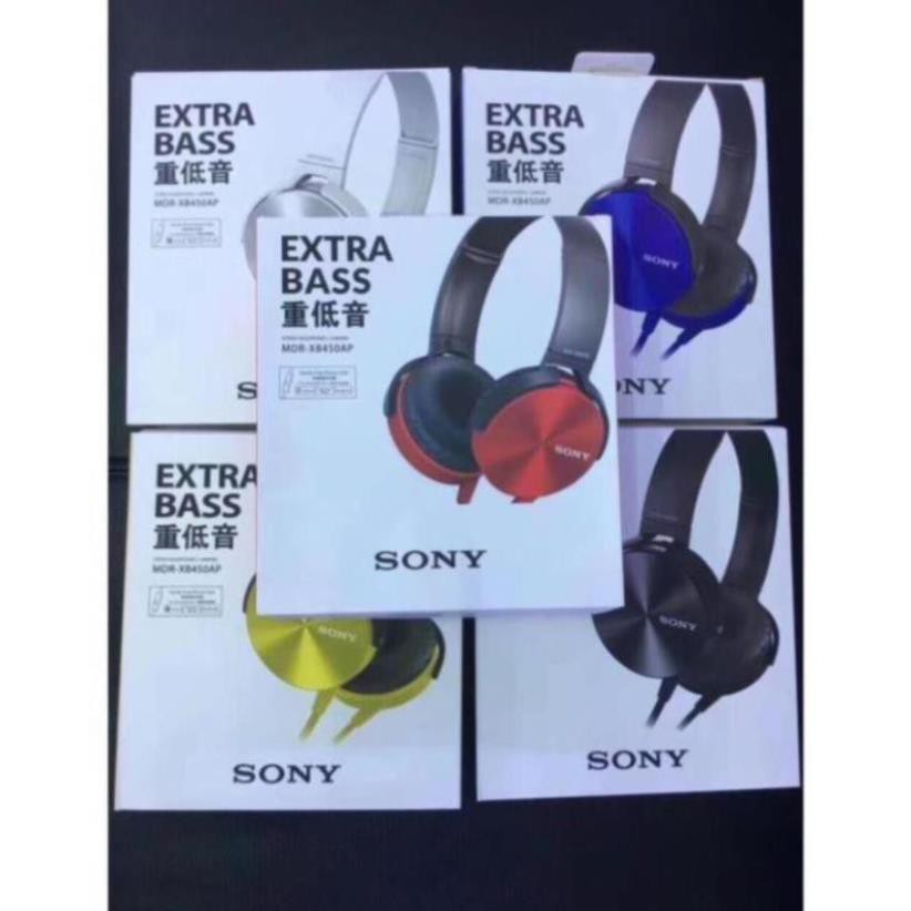 Tai Nghe Chụp Tai Có Mic ️🎧NGHE CỰC THÍCH️🎧 Tai Nghe Sony Extra Bass 450AP - BH 3 Tháng