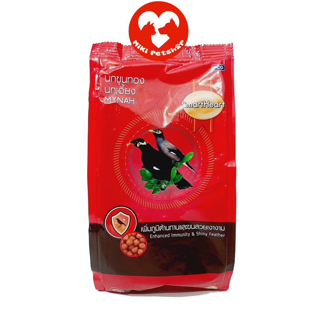 Cám Cho Chim Sáo Nhồng Cưỡng Két Smartheart Mynah 400G - Miki Petshop