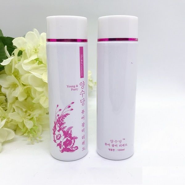 Nước hoa hồng Young Pretty mờ nám, sáng da Hàn Quốc
