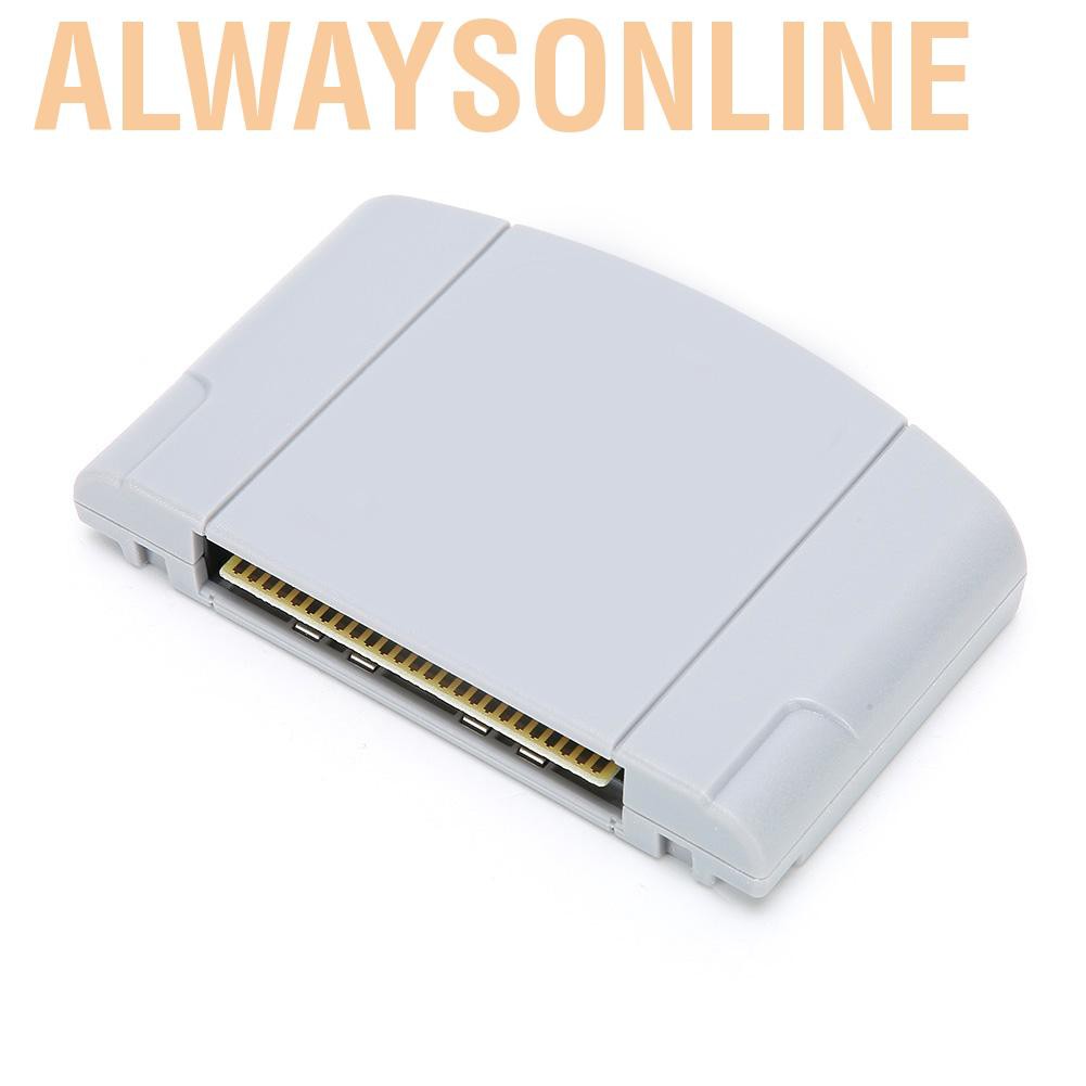 Alwaysonline American Console Video Game Plug Card Cartridge ABS Games Acessory for Goldeeneye 007