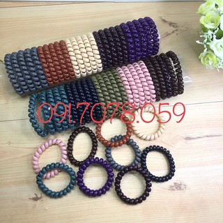 10 Cột Tóc Lò Xo Size Lớn Hàng Đẹp
