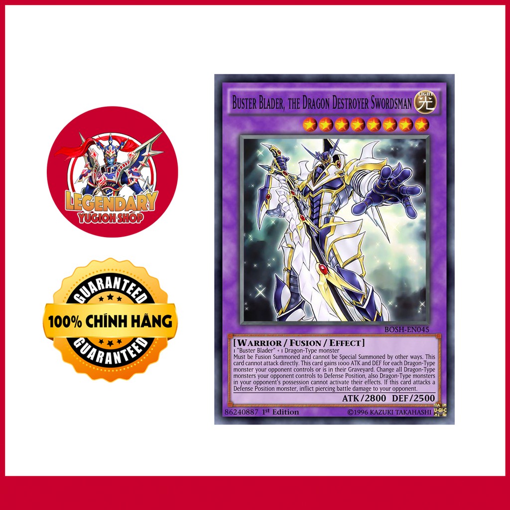 [EN][Thẻ Bài Yugioh Chính Hãng] Buster Blader, the Dragon Destroyer Swordsman