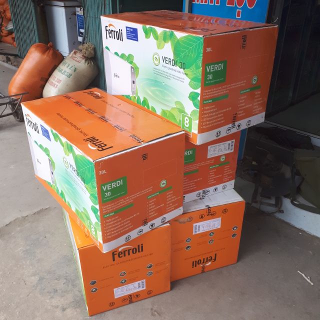 Bình nước nóng lạnh ferroli 30l vedi AE
