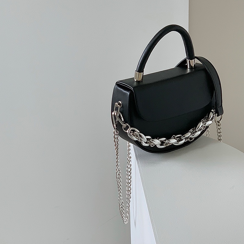 Túi Đeo Chéo Hình Vuông Cỡ Nhỏ Phối Dây Xích Thời Trang Xuân Hè 2022