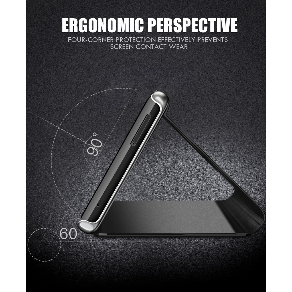 Bao Da Điện Thoại Nắp Lật Mặt Gương Thông Minh Chống Sốc Cho Oppo Reno 4 / Pro 4g Ốp | BigBuy360 - bigbuy360.vn