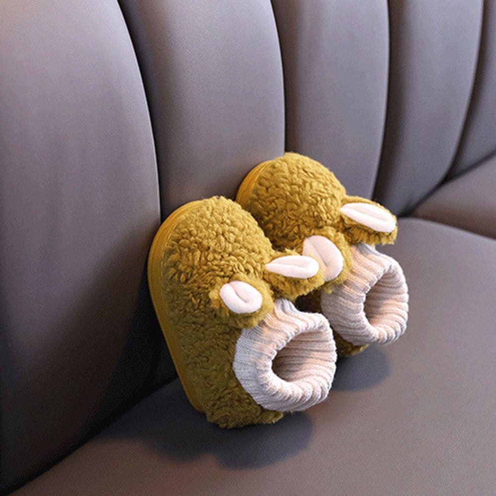 1 Đôi Dép Cotton Giữ Ấm Chống Trượt Cho Bé