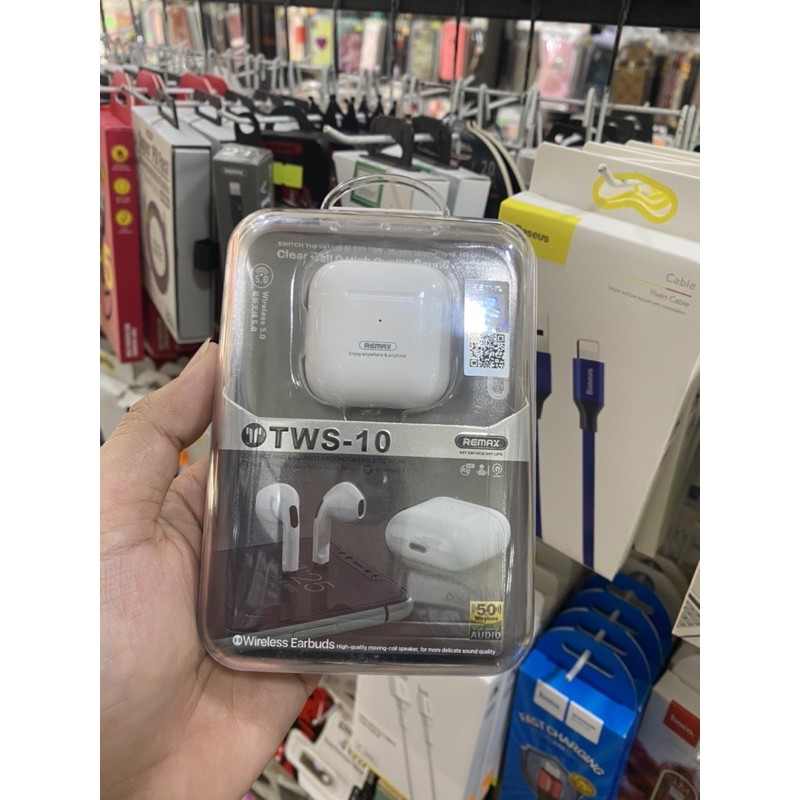 Tai nghe Truewireless Remax TWS-10 Bluetooth 5.0