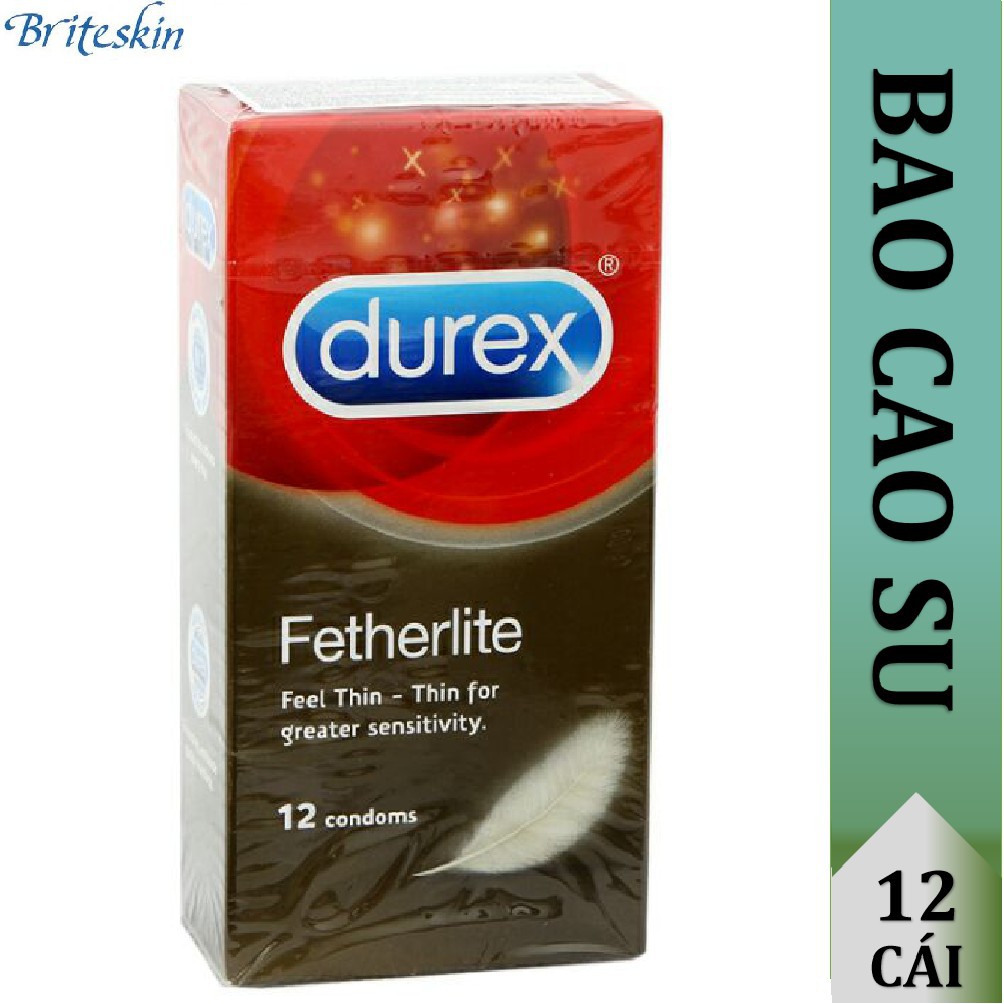 Dòng Bao Cao Su Durex (Hộp 3 và 12 Cái)