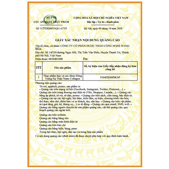 [FREESHIP50K] ✅ Gói Nước Uống Nano Collagen Đông Trùng Hạ Thảo 10ml Giúp Da Săn Chắc Căng Mịn Tăng Cường Nội Tiết Tố Nữ | BigBuy360 - bigbuy360.vn