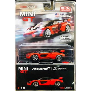 Xe mô hình minigt mc laren senna 1:64
