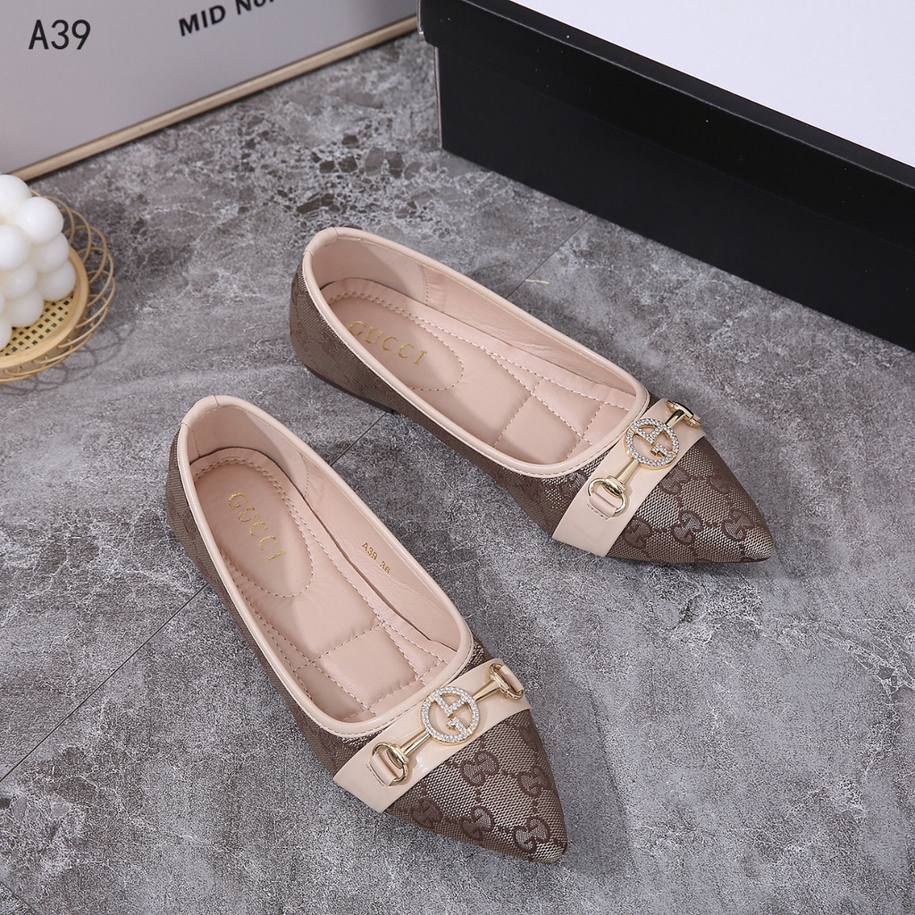 Giày Đế Bệt Gucci A39