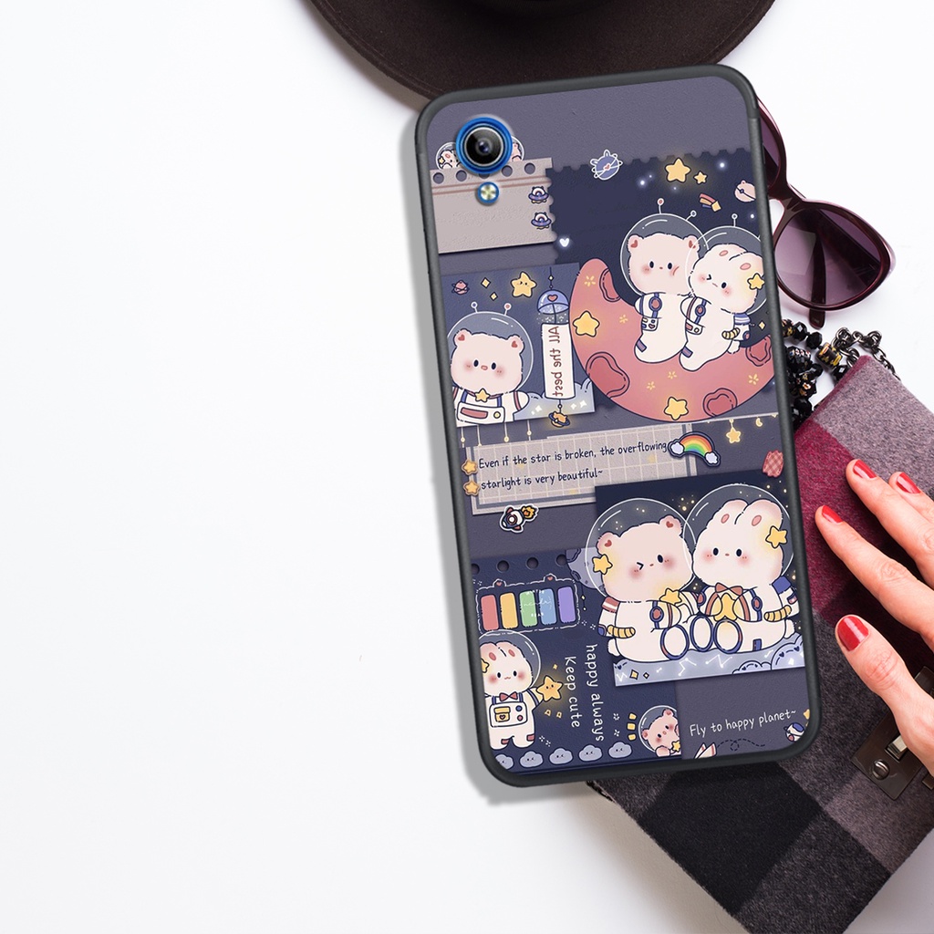 Ốp Lưng VIVO Y51 - Y91C  - Y91 - Y93 - Y95  , In Hình "Lovely Bear". Đẹp, Bền, Màu Sắc Bắt Mắt.