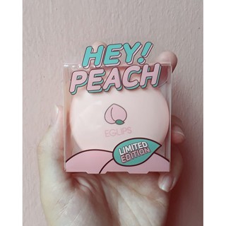 Phấn nén kiềm dầu Eglips HEY! PEACH Limited Edition