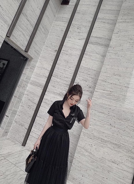 ÁO SƠMI NƠ D.IO.R