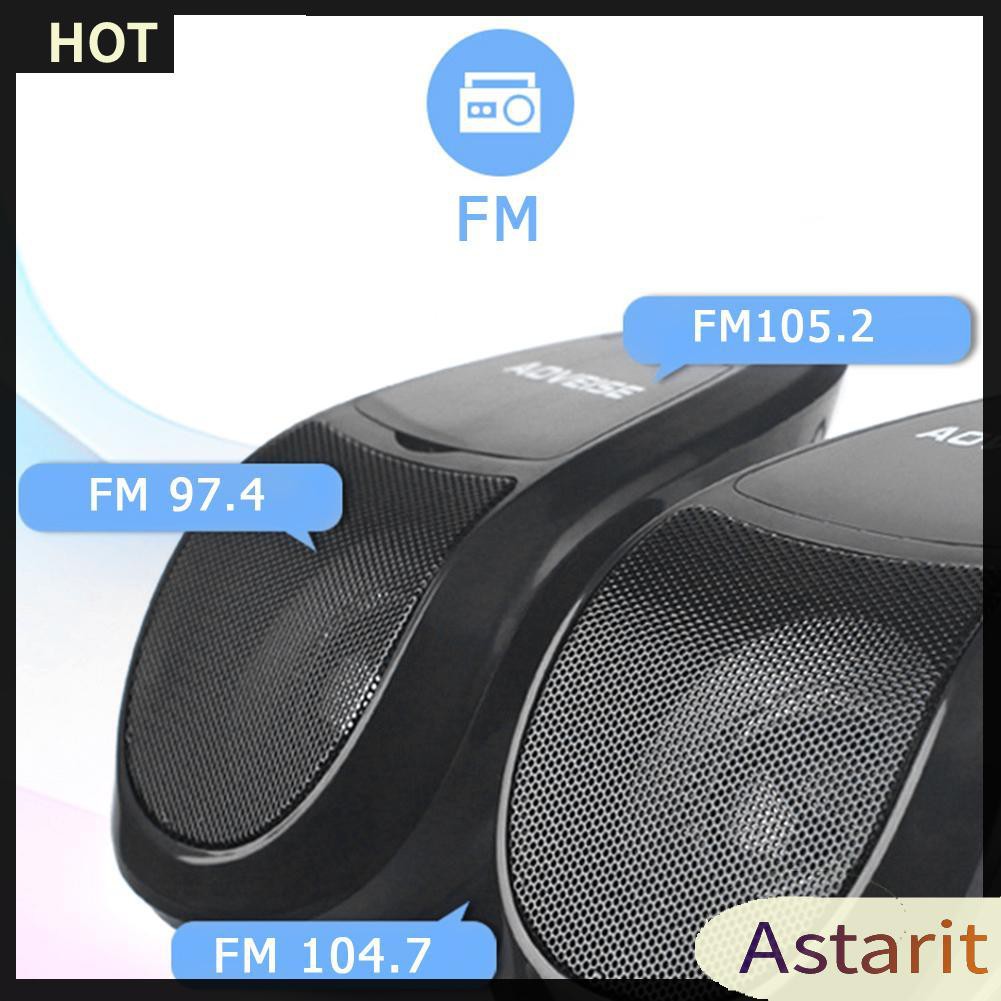 AOVEISE MT493 Motorcycle Bluetooth Speaker MP3 Audio System FM Radio U Disk